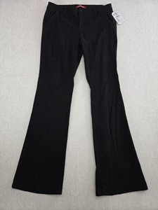 Unionbay Hayden Pants Womens 11 Black Stretch Slim Bootcut Double Button Zip NWT - Picture 1 of 12