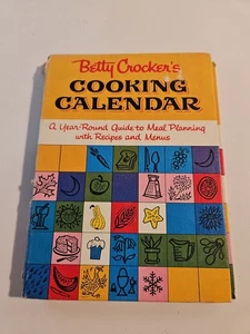 Betty Crocker’s Cooking Calendar, 1st Ed., 1st Printing, 1962 Vintage Cookbook - Picture 1 of 11
