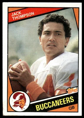 1984 Topps #372 Jack Thompson Tampa Bay Buccaneers NM+ - Image 1 of 2