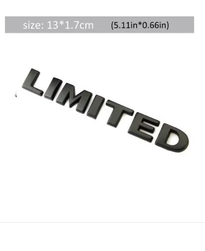 Emblema maletero trasero guardabarros lateral coche 3D metal limitado para Jeep Foto 1 de 1