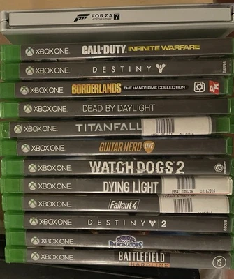 Microsoft Xbox One Game Bundle Assorted Games, 13-Pack - Image 1 of 4