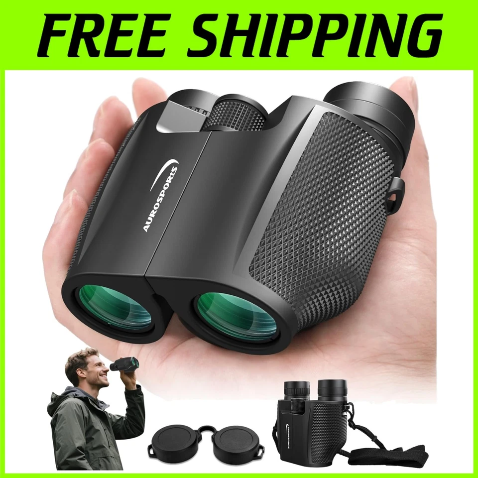 12x32 Compact Binoculars for Adults - High Power Lightweight - Image 1 of 4