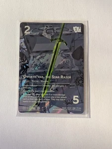 Dwueth'var, The Star Razor Heroes of Exandria Critical Role UR-Alt 177/211 - Imagen 1 de 3