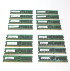 Dell HF015 16GB Server Memory Kit (16x1GB PC3200 1rx4) vt - Picture 1 of 2