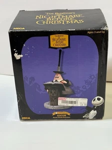 Nightmare Before Christmas NECA Sindaco Resina Testa Knocker Figura NUOVO con scatola - Foto 1 di 2