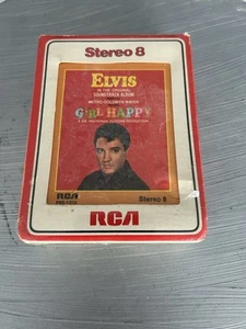 Elvis Presley "GIRL HAPPY" 8 Track Tape RCA STEREO 8- P8S 1018 FACTORY SEALED - Picture 1 of 8