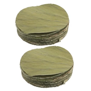  100 Pcs Lotus Leaf Sushi Plate Asian Food Wrap Charcuterie Board Liner - Picture 1 of 12
