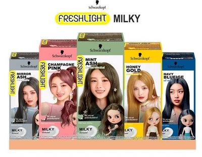 Freshlight Milky Hair Color Dye Kit Schwarzkopf Blythe Nourish Moisturize Repair - image 1 of 4