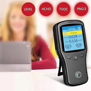 EG Monitor Qualità Aria, Rilevatore Formaldeide, Misuratore Inquinamento, Sensore, Tester; - Foto 1 di 5