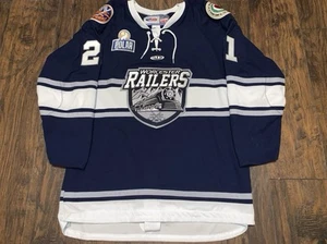 Camiseta Worcester Railers ECHL 2019-20 Game Worn NOBR NNOB Temporada Regular Talla 2XL - Imagen 1 de 14