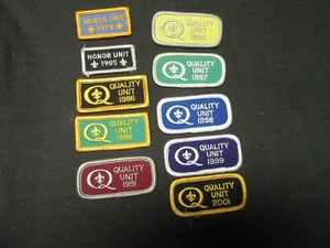 Ehreneinheit und Qualitätseinheit Aufnäher, 10 Stück SS - Bild 1 von 1