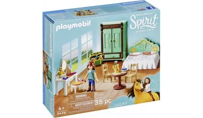 Playmobil Spirit Riding Free Lucky's Bedroom 35pc - image 1 of 4