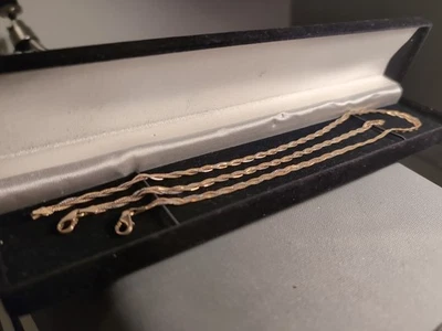 Tri Colour Necklace & Bracelet Set. Gold 18 Carat Tri Colour Jewellery - Image 1 of 4