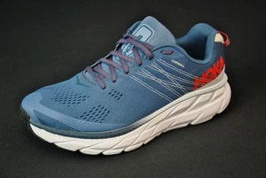 Hoka One M Clifton 6 Wide Men 8 2E EE Extra Wide Blue 15925SS3 - Picture 1 of 7