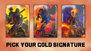 2024 Upper Deck Marvel Masterpieces Presents Nahuel Grego Pick Your Gold Sig - Picture 1 of 57