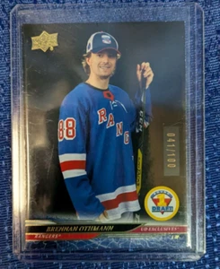 2024-25 Upper Deck Extended #1 Draft Upper Deck Exclusive Brennan Othmann /100 - Bild 1 von 2