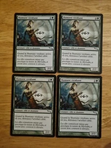 MTG - 4x Viridian Shaman - Mirrodin - French Edition - Picture 1 of 2