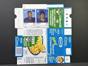 Kirby Puckett Ron Darling 1987 Kraft Home Plate Heroes Spiral Never Folded Box - Bild 1 von 3