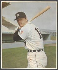 1969 Jim Price  DETROIT TIGERS  UNSIGNED  6-5/8 x 8-1/8  PICTURE PACK PHOTO #1