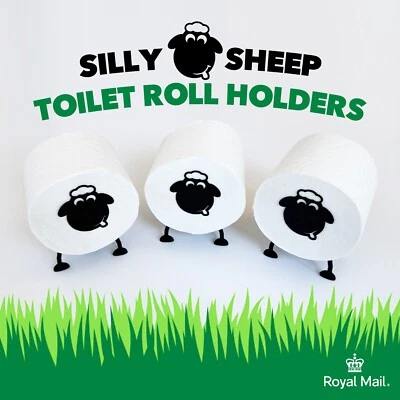 Sheep Toilet Roll Holder x1 x2 x3 - New Face! - Lowest prices in the UK!