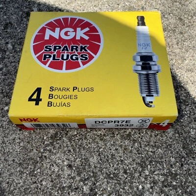 NGK DCPR7E 3932 Automotive Spark Plug 4 Pack Spark Plugs - Image 1 of 4