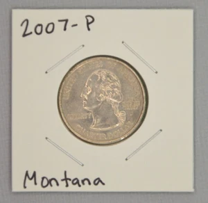 2007-P 25C Montana Quarter - Picture 1 of 2