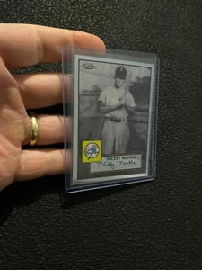 Mickey Mantle Collector Baseball Card 2007 Topps Chrome MMS14 New York Yankees - Picture 1 of 9