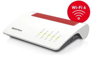 Router inalámbrico de doble banda AVM FRITZ!Box 7590 AX v2 VDSL 4x1Gbit LAN VoIP DECT - Imagen 1 de 3
