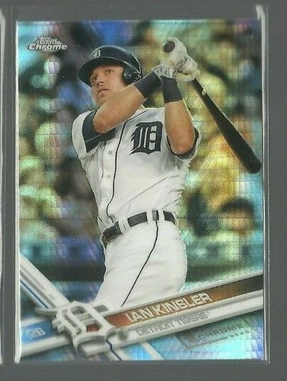  2017 Topps Chrome Prism Refractors #125 Ian Kinsler (ref 66533) - Image 1 of 1