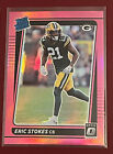 2021 Donruss Optic Eric Stokes Green Bay Packers #251 Pink Rated Rookie Packers