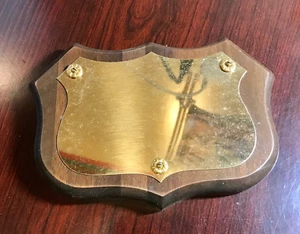 America's Favorite Honor Award Plaque Solid Walnut Photos Awards Crafts - Picture 1 of 4