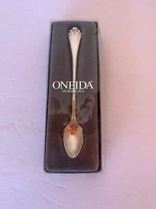 Cuchara alimentadora Oneida Community Silveridge 9651 placa plateada para bebé niño pequeño EE. UU. - Imagen 1 de 6