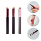  3 Pcs Eye Shadow Brush Lip Gloss Applicators Concealer Lipstick