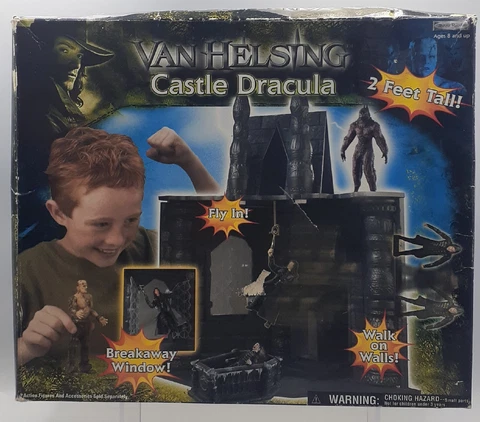 Vintage Van Helsing Castle Dracula Jakks Pacific Cover