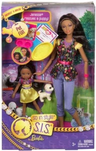 Barbie S.I.S So In Style Mentoring Pet Fun Trichelle and Janessa Dolls - Picture 1 of 1