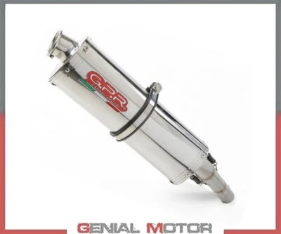 Terminale di Scarico GPR TRIOVAL Omologato APRILIA RSV 1000 - SP 1998 > 2003 - Immagine 1 di 3