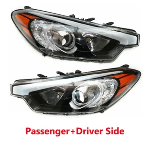 Pair Headlamp Headlight Assembly For Kia Forte/Forte5 2014 2015 2016 Left+Right - Picture 1 of 22