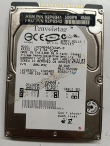 Hitachi Travelstar 40GB IC25N040ATCS05 320 36H6570 01 Hard Disk 2.5 IDE PATA - Picture 1 of 1