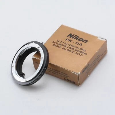 【MINT】Nikon Auto Extension Ring PK-11A For Ai Nikkor lens English manuals in Box - Image 1 of 4