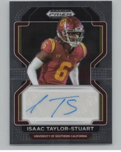 2022 Panini Prizm Draft Picks Autographs Isaac Taylor-Stuart Auto V98706 - Picture 1 of 2