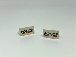 LEGO Police : 2x Panneau 1 x 2 x 1 - Réf 4865pb002 - Set 6664 - Picture 1 of 2
