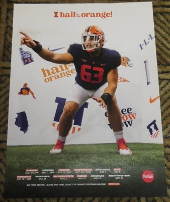 Illinois 2017-2025 Fighting Illini Basketball Football & Hall of Fame posters - Image 1 of 4