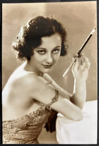 Vintage 1930 B&W Photo Woman Smoking 12@129 - Bild 1 von 8