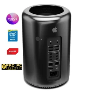 MAC PRO LATE 2013 XEON 4 CORE 3.70GHZ 32GB 256GB SSD AMD FIR PRO 2GB OS MONTEREY - Picture 1 of 3