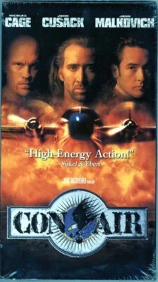Con Air, Movie, VHS, NEW, Sealed, Cage, Cusack, Malkovich, Touchtone, VHS, 1995 - Image 1 of 2