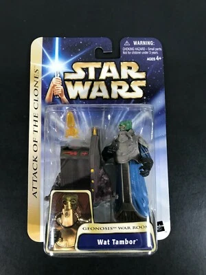 Star Wars WAT TAMBOR Geonosis War Room FIGURA #23 AOTC 2003 NUEVO Hasbro Sellado Foto 1 de 4
