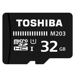 Micro SD Memory Card High-Speed Flash TF 32GB Toshiba - Photo 1 sur 1