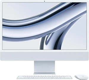 iMac 24 inch Silver with 4.5K Retina display M1 chip 8core CPU 8GB 256 SSD - Bild 1 von 2