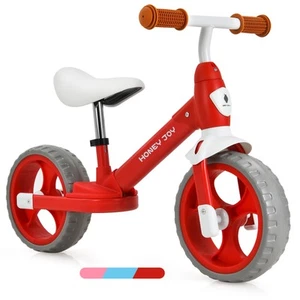 Toddler Training Bicycle Kids Balance Bike w/ Feetrests for 2-5 Years Old Red - Picture 1 of 8