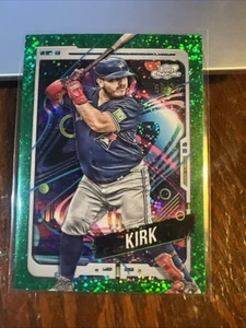 Alejandro Kirk 2024 Topps Chrome Cosmic Green Space Dust Refractor #36 /75 - Picture 1 of 7